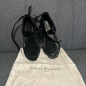 Black Strappy Sandals